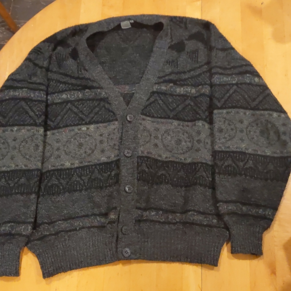 80's style cardigan Large. Creation Boris
